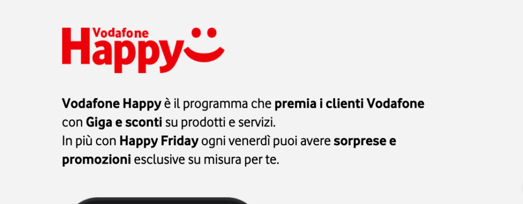 Vodafone Happy di Vodafone