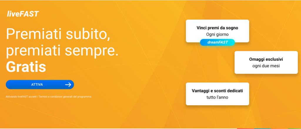 liveFAST di Fastweb
