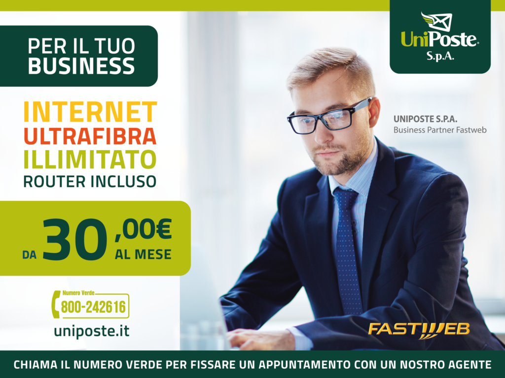UniPoste internet fibra offerte